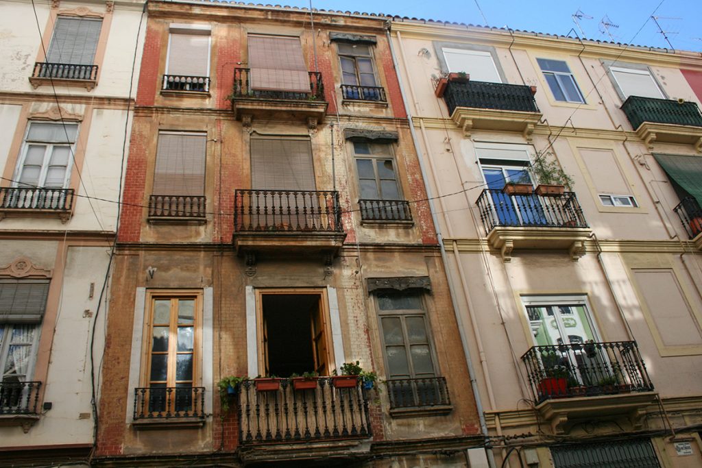Altstadthaus in Valencia